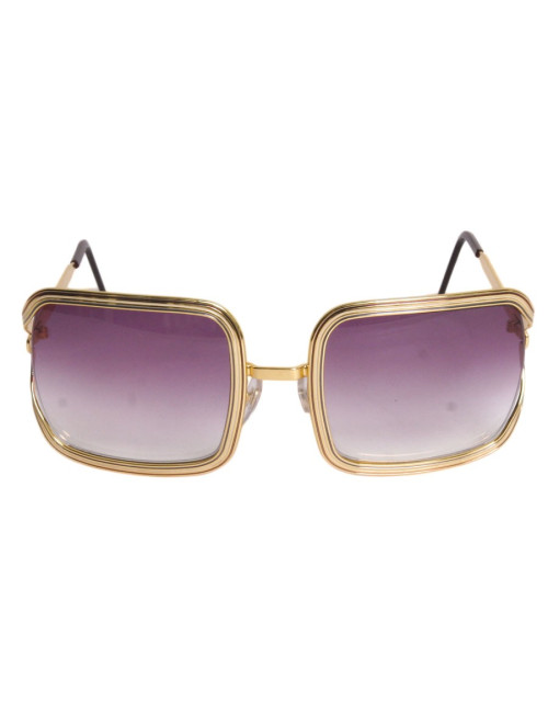 Lunettes de soleil CHLOE métal doré