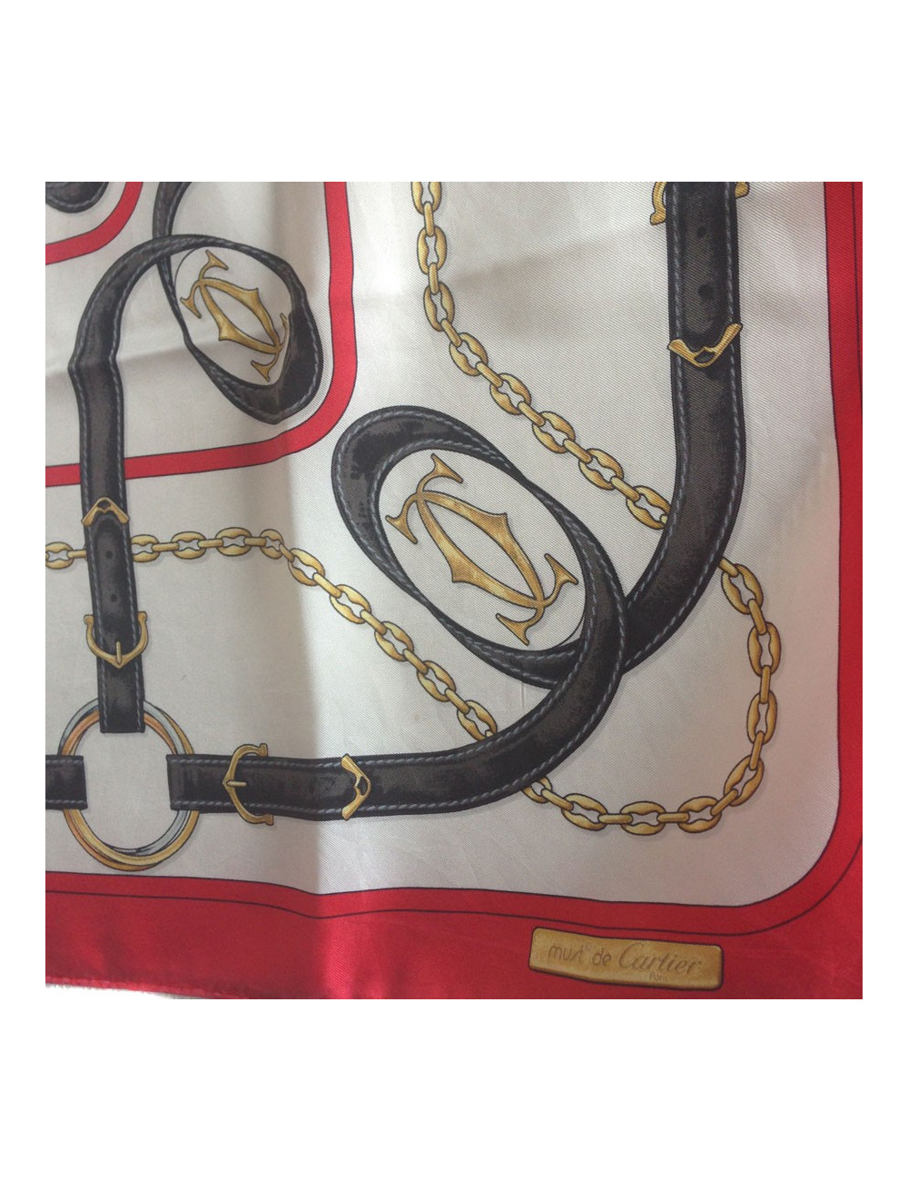 Carré de soie "Must" CARTIER