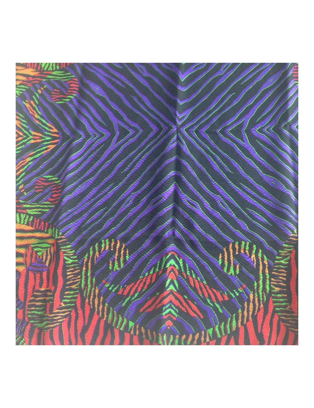 Carré de soie épaisse LANVIN 