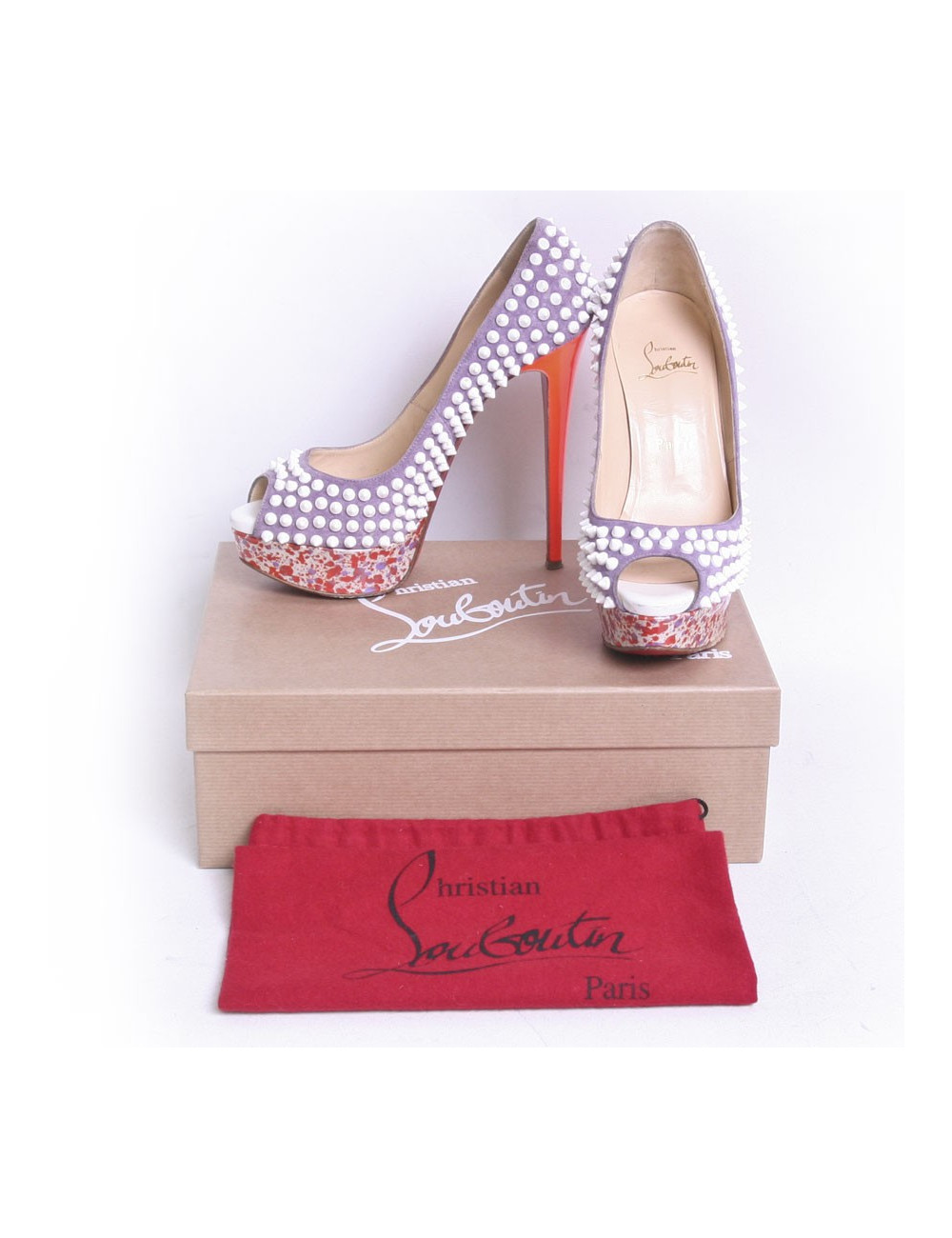 Escarpins LOUBOUTIN t 37.5 