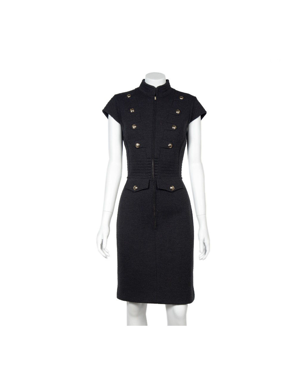 Robe YVES SAINT LAURENT T 38 noire 