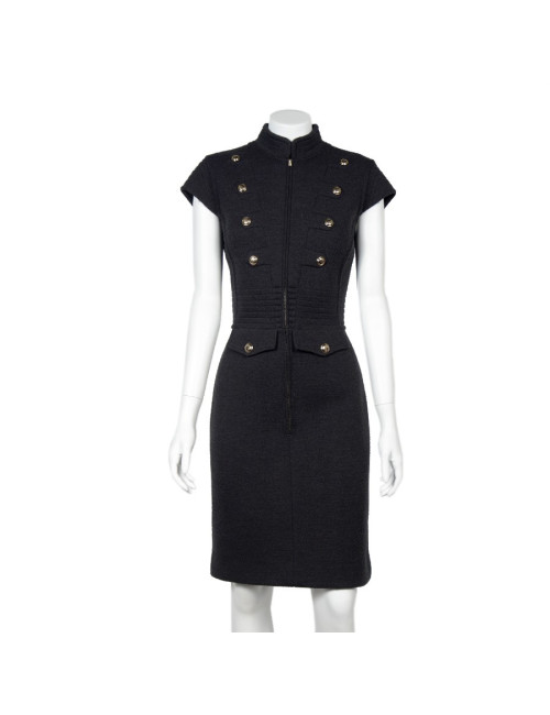 Robe YVES SAINT LAURENT T 38 noire 