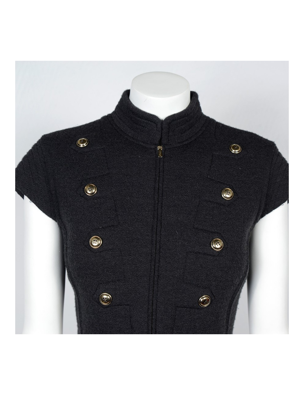 Robe YVES SAINT LAURENT T 38 noire 