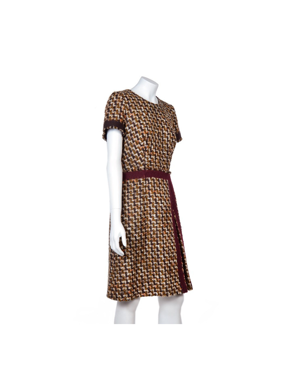 Robe PRADA t42 IT en tweed 