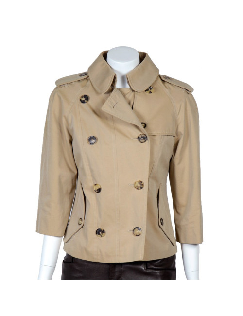 Veste BURBERRY toile beige