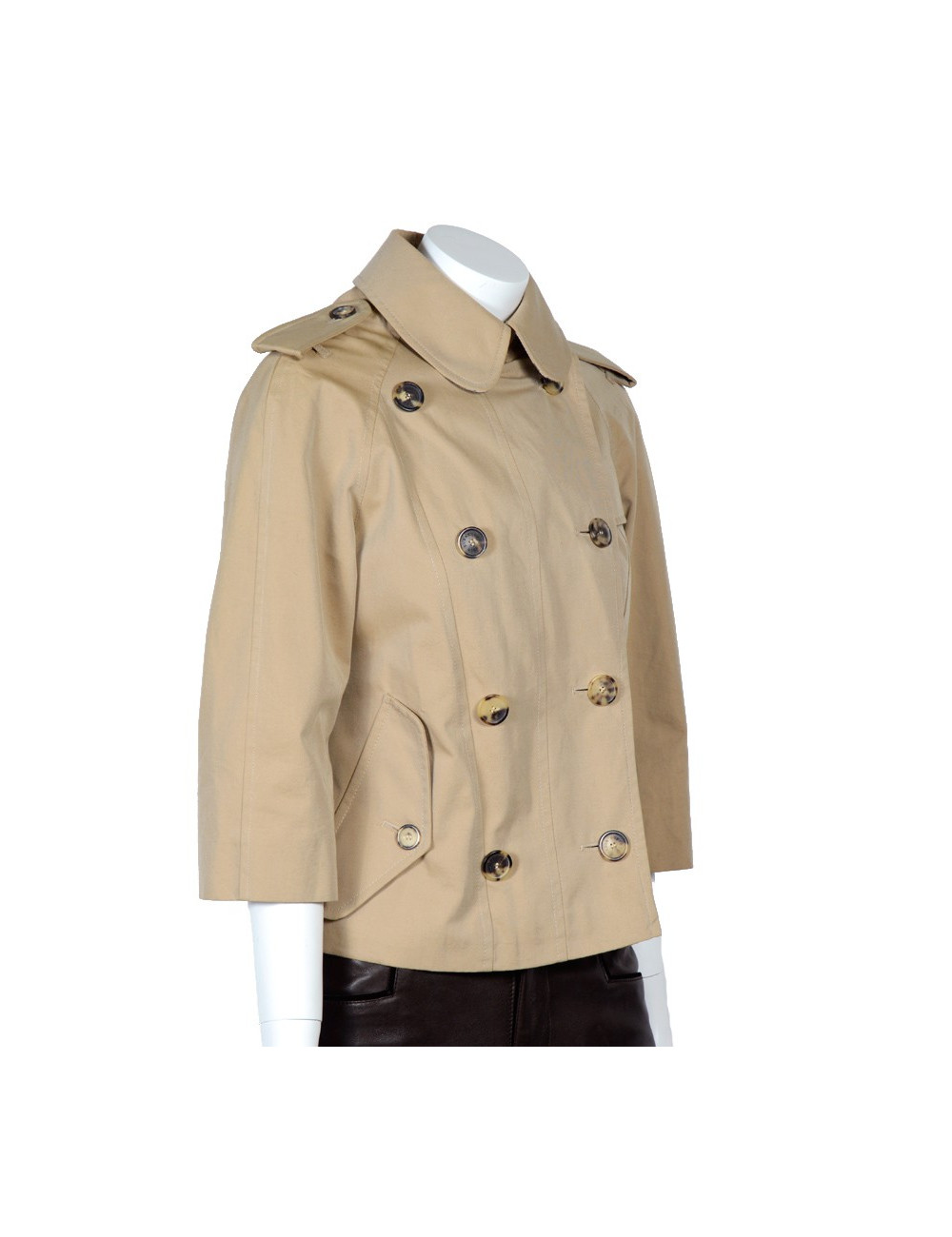 Veste BURBERRY toile beige