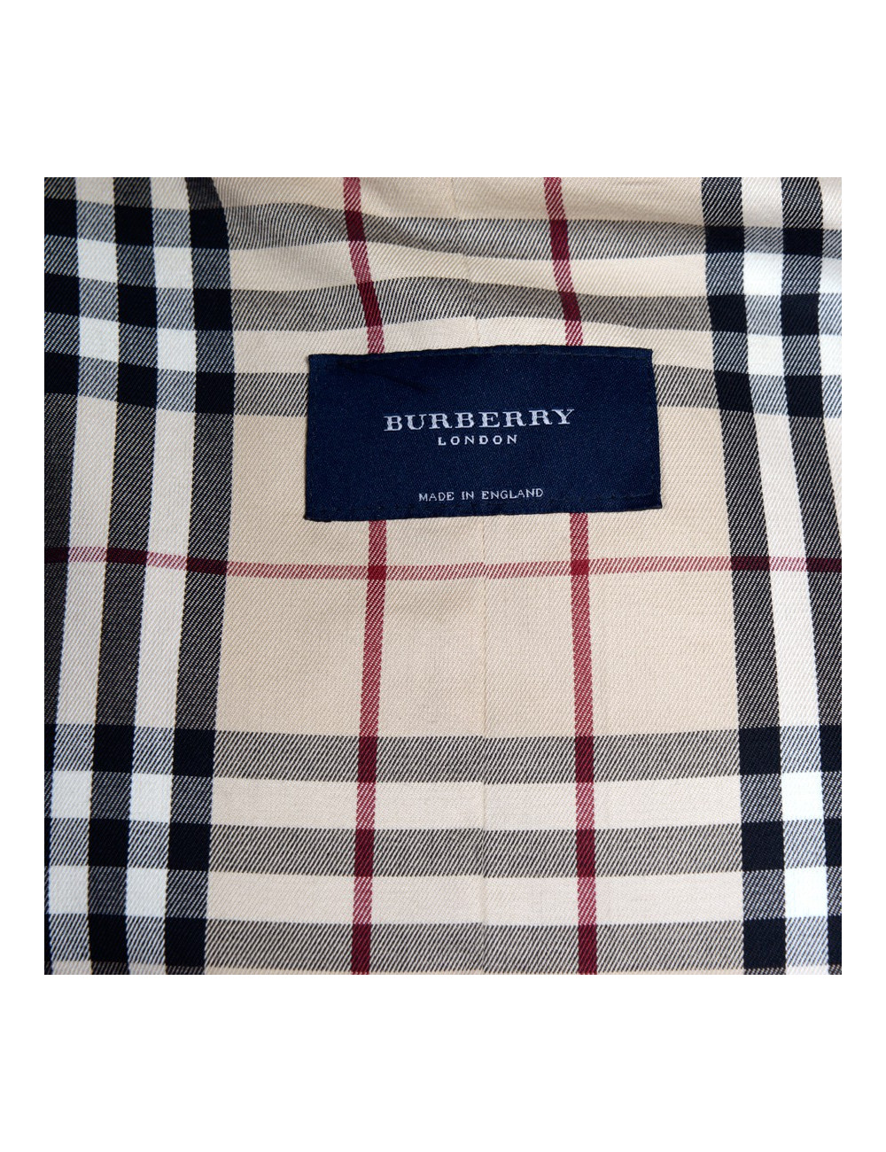 Veste BURBERRY toile beige