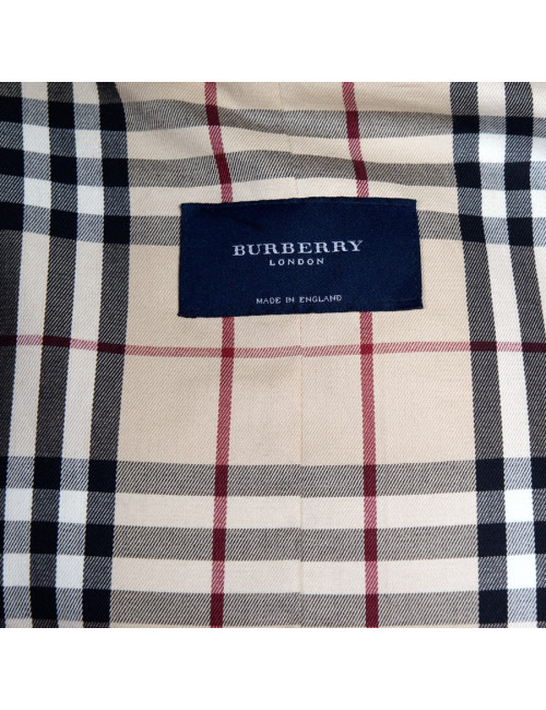 Veste BURBERRY toile beige