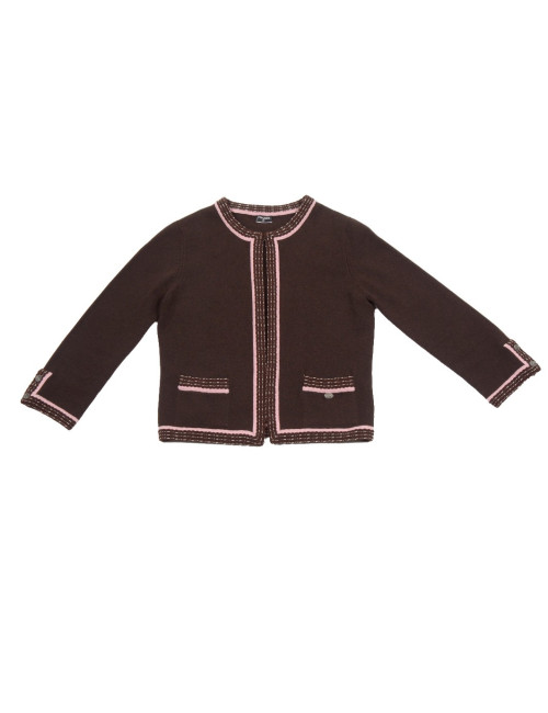 Gilet CHANEL cachemire t 38 