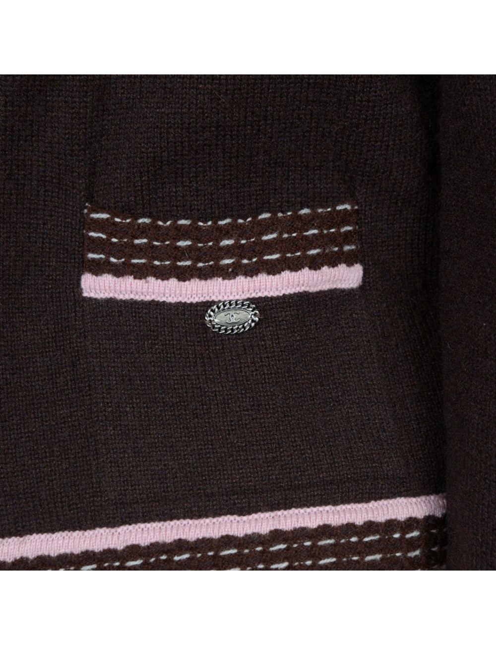 Gilet CHANEL cachemire t 38 