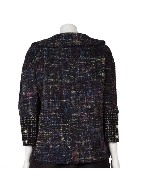 Veste CHANEL tweed et perles nacrées
