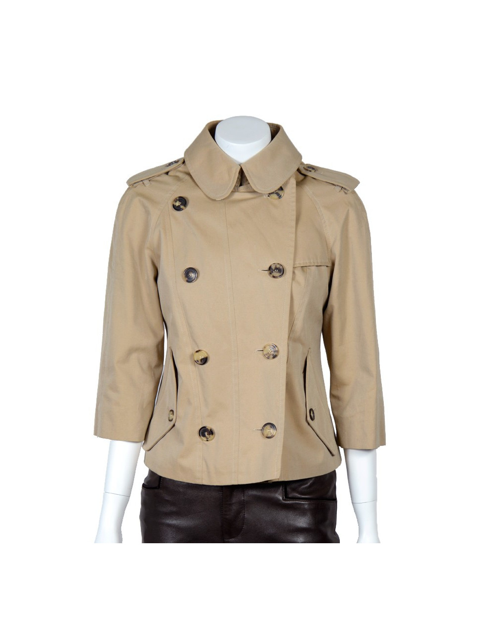 Veste BURBERRY toile beige