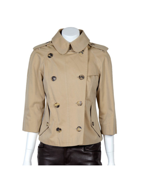 Veste BURBERRY toile beige