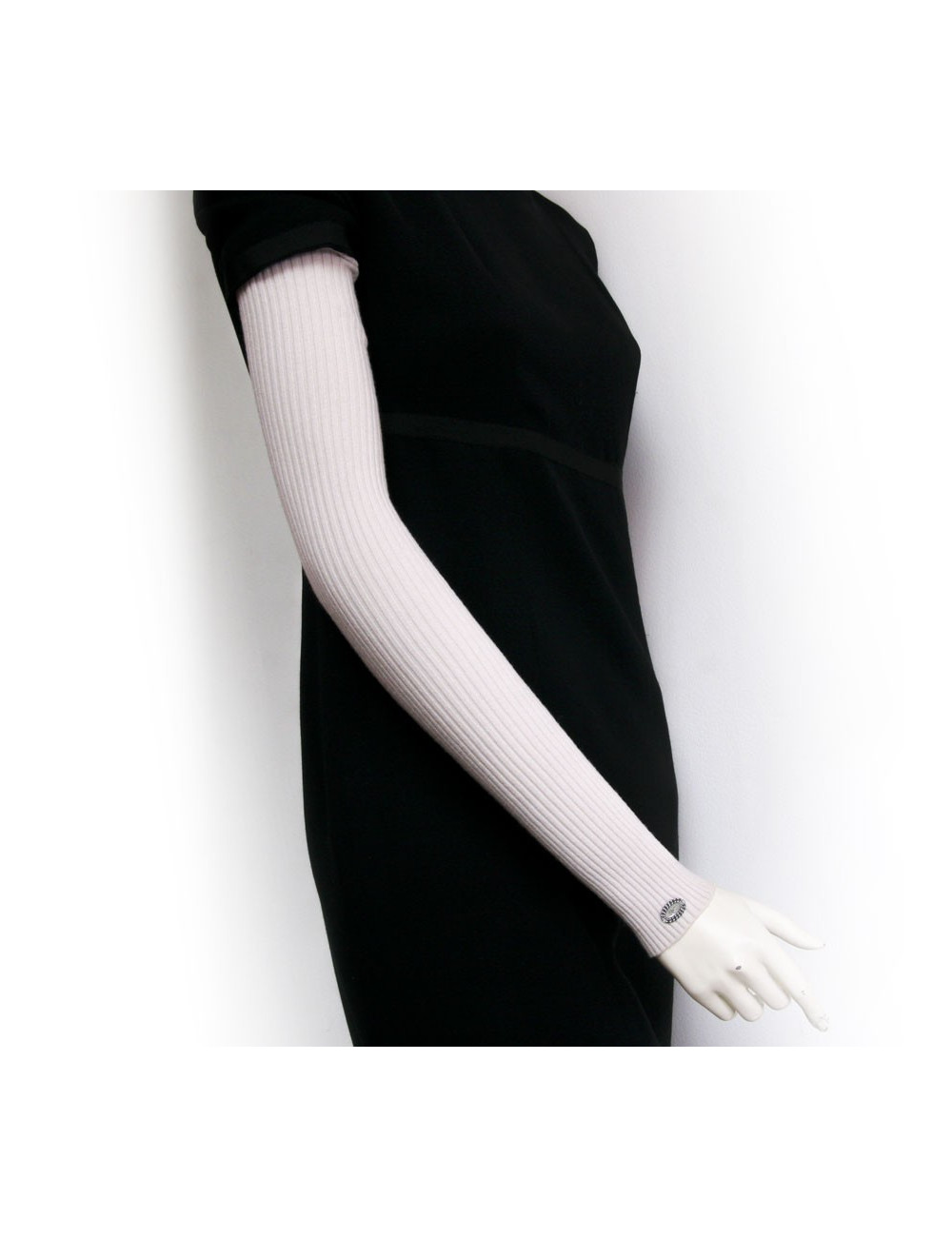 Manchons CHANEL beige