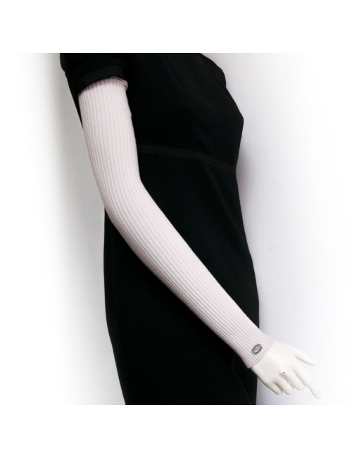 Manchons CHANEL beige