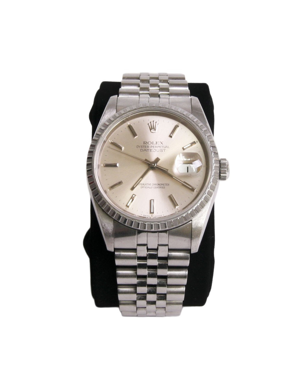 montre ROLEX oyster perpetual DATAJUST en acier