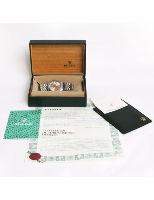 montre ROLEX oyster perpetual DATAJUST en acier