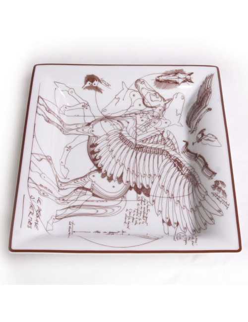 Grand cendrier vide-poche HERMES " cheval pégase"