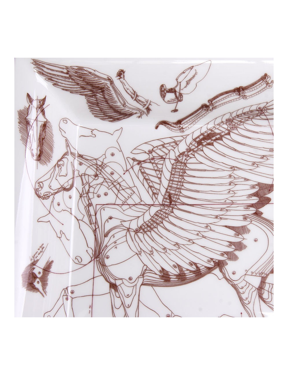 Grand cendrier vide-poche HERMES " cheval pégase"