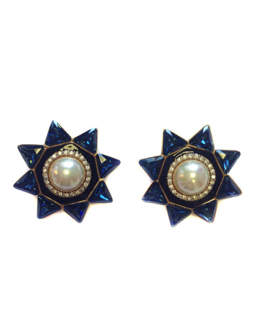 Clips Étoiles VALENTINO bleu