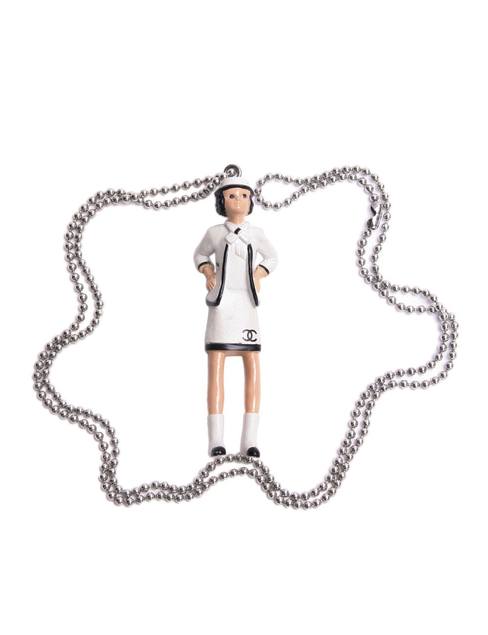 sautoir CHANEL Figurine "COCO"