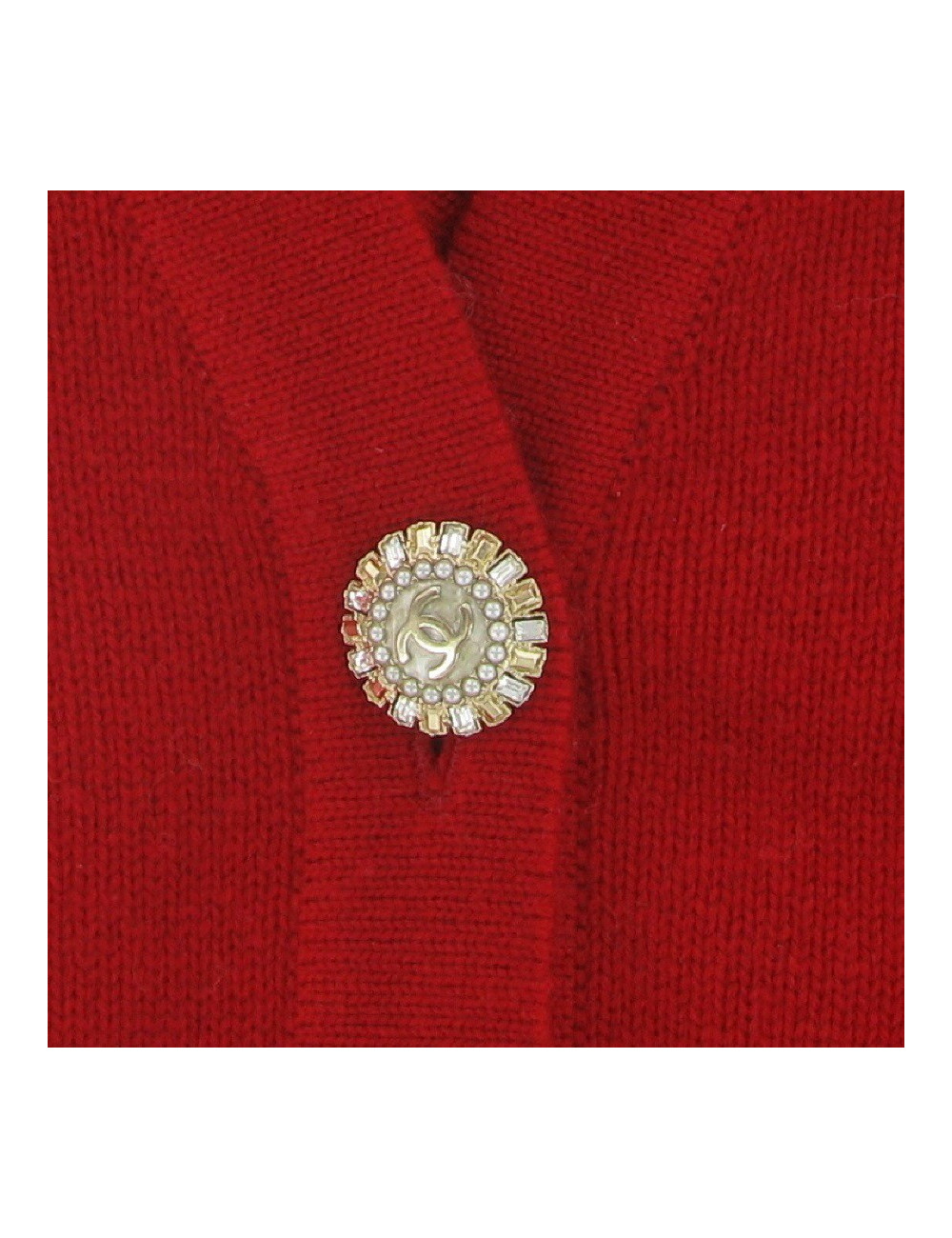 Gilet long en cachemire CHANEL