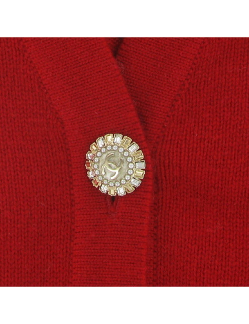 Gilet long en cachemire CHANEL