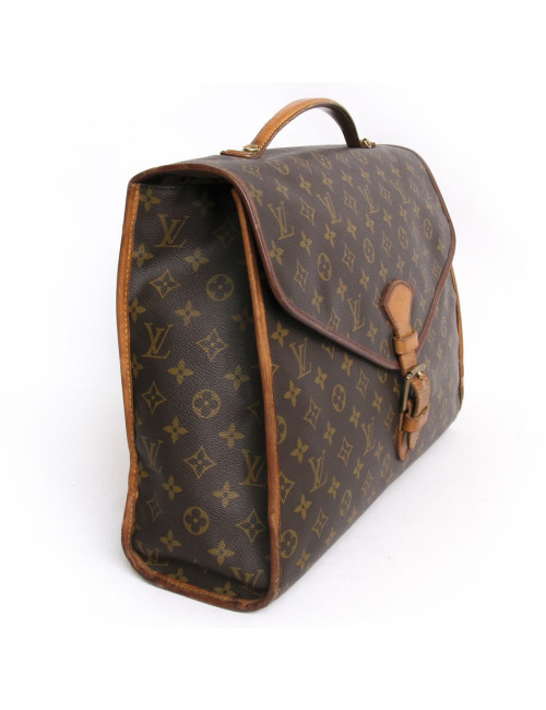 Sacoche LOUIS VUITTON toile enduite monogram vintage