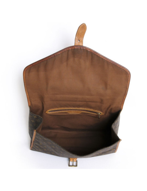 Sacoche LOUIS VUITTON toile enduite monogram vintage