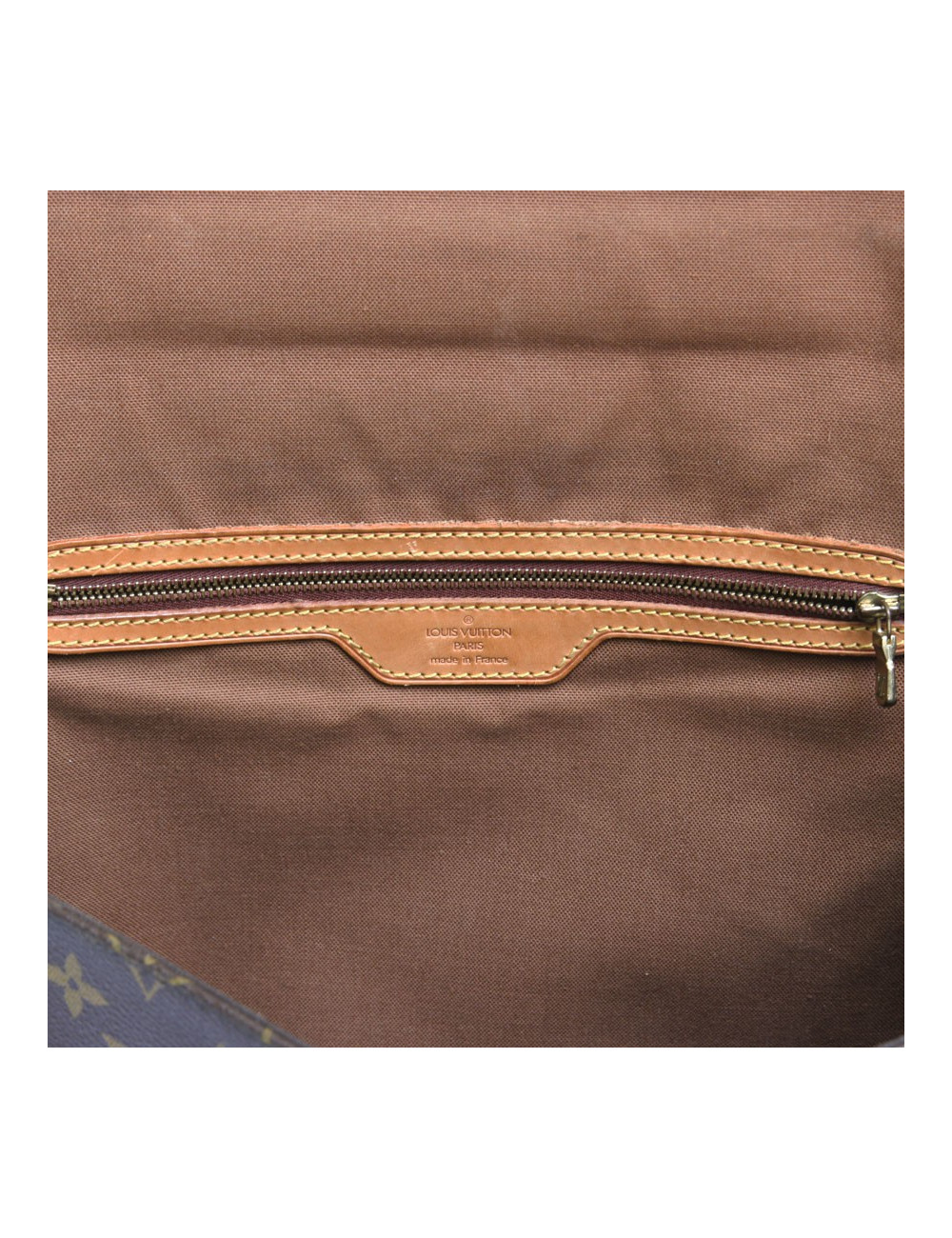 Sacoche LOUIS VUITTON toile enduite monogram vintage