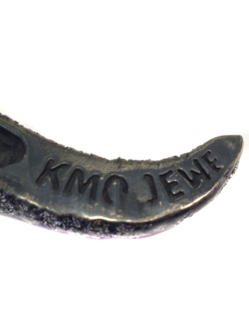 Manchette "Serpent" ruthénium  strass autres marques