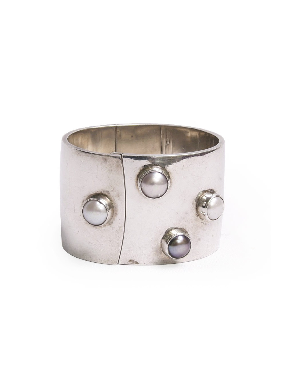 Manchette CASOAR en argent massif