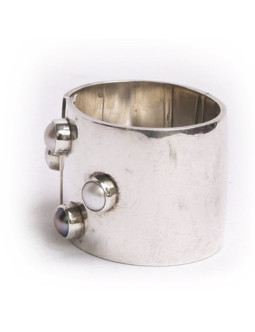 Manchette CASOAR en argent massif