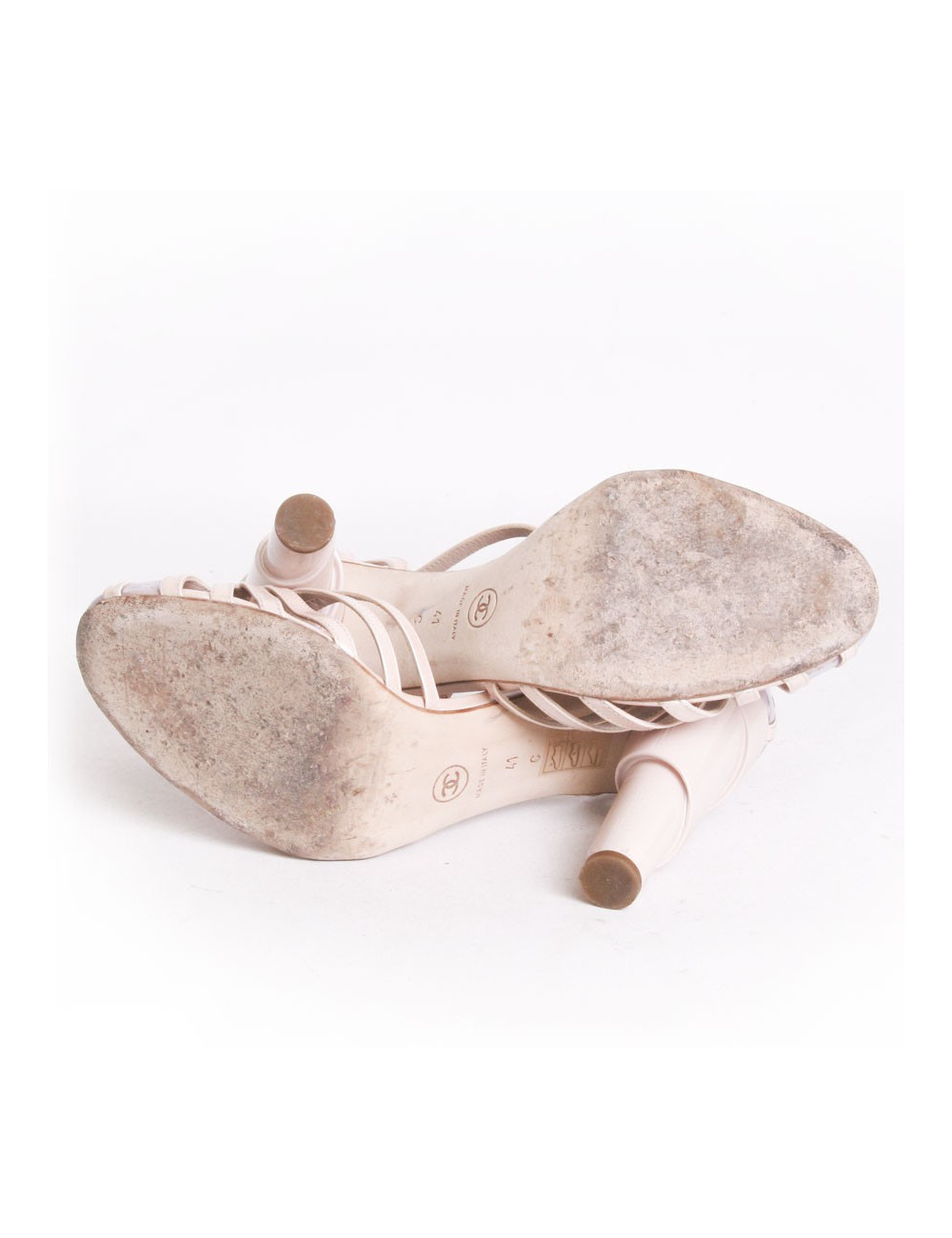 Chaussures ouvertes CHANEL T 41ROSE