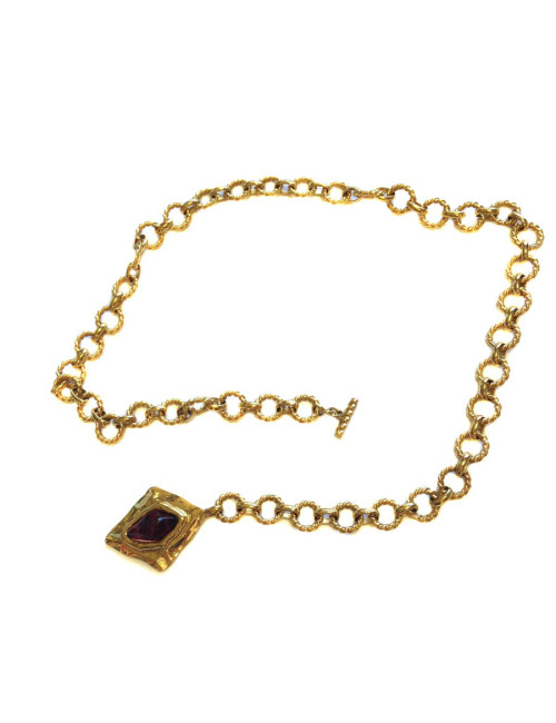 Ceinture-sautoir YVES SAINT LAURENT dorée