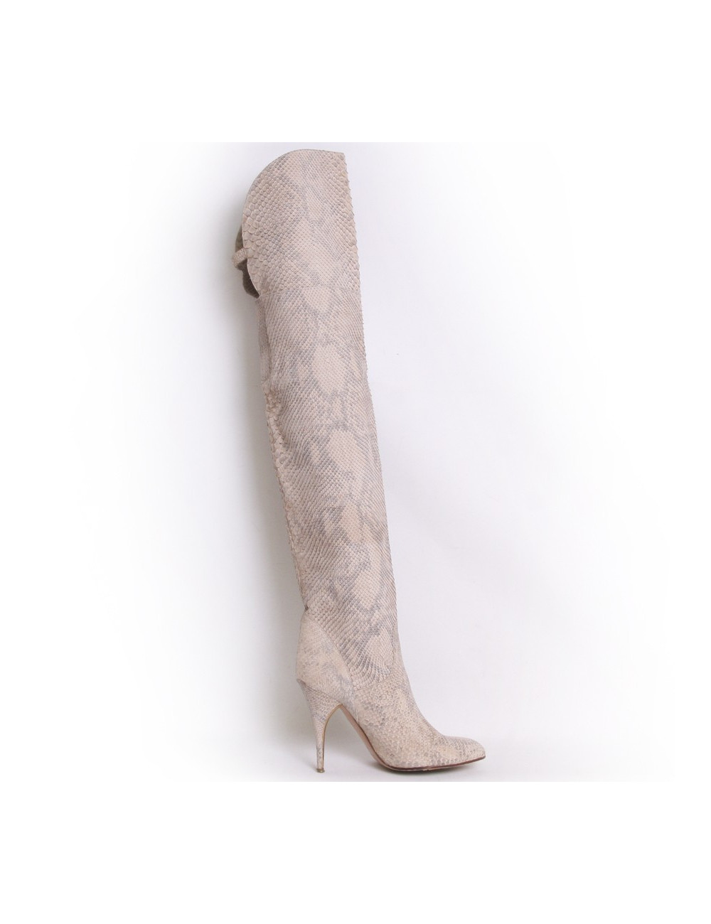 Cuissardes CHLOÉ en python crème