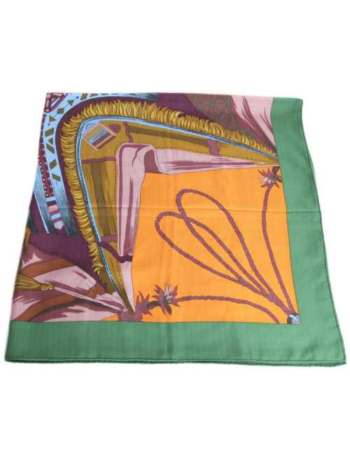 Châle HERMES  cachemire et soie