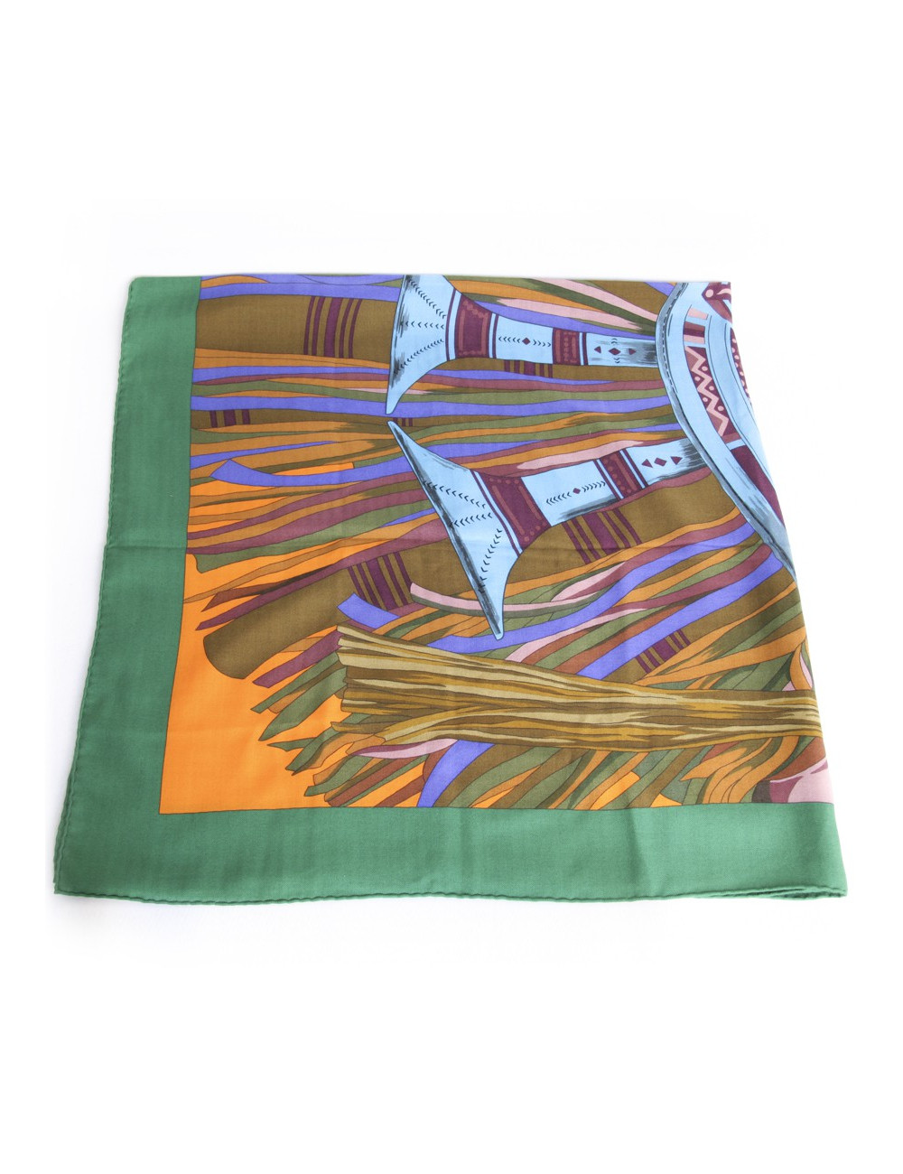 Châle HERMES  cachemire et soie