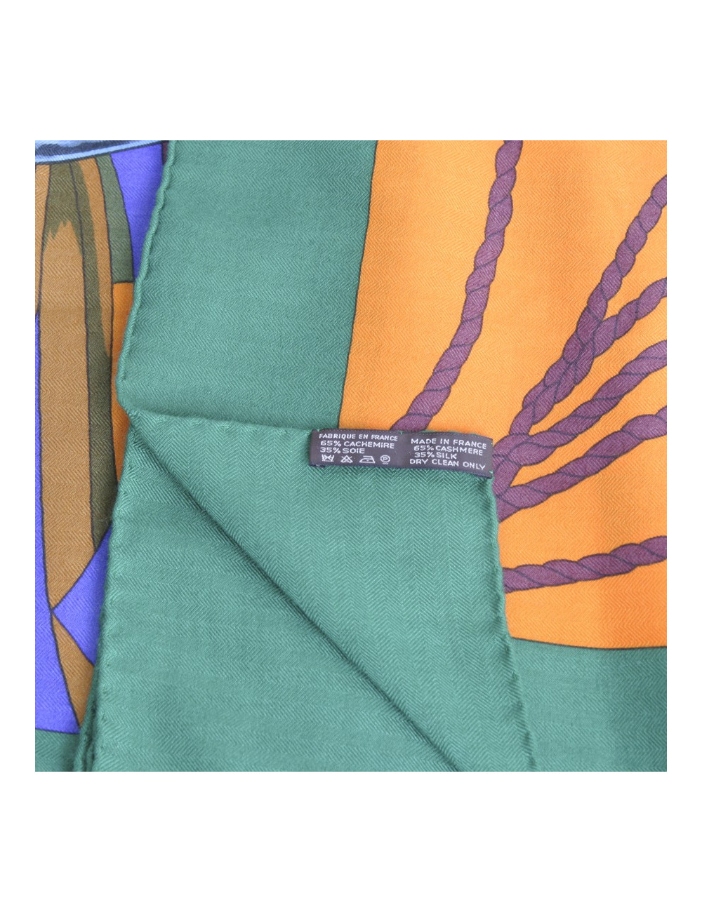 Châle HERMES  cachemire et soie