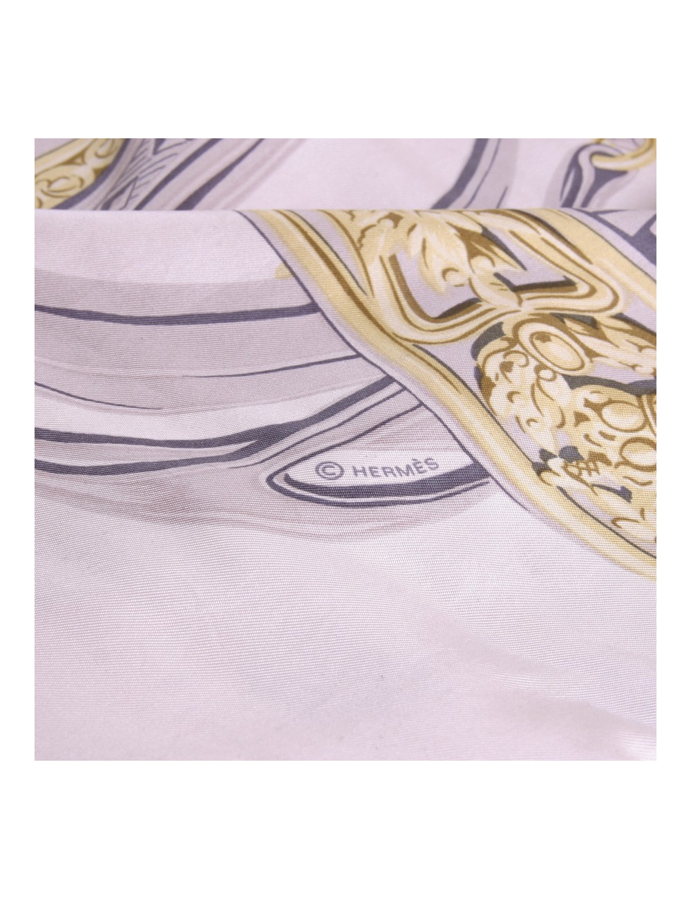 Grand Foulard HERMES "Brides de Gala" soie