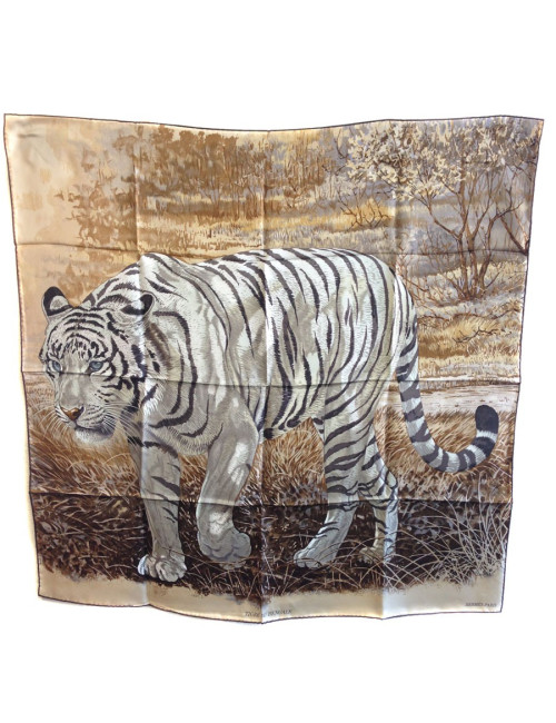 Carré "tigre du Bengale" HERMES 90 x 90