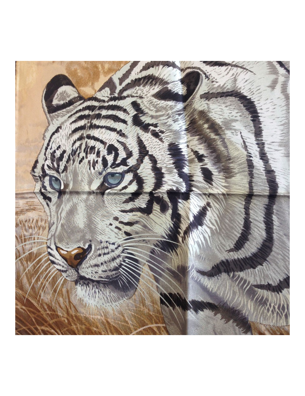 Carré "tigre du Bengale" HERMES 90 x 90