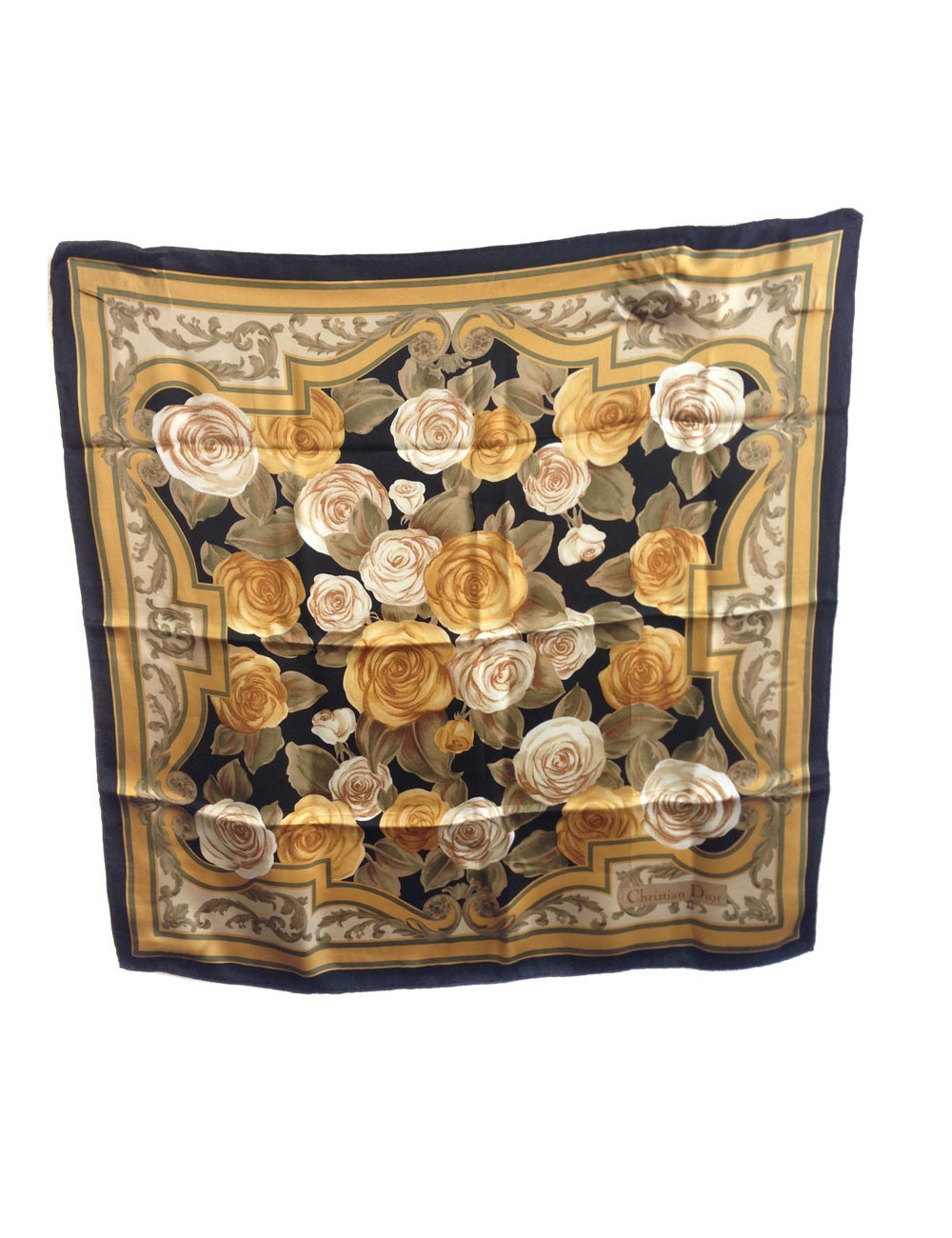 Foulard CHRISTIAN DIOR en soie 