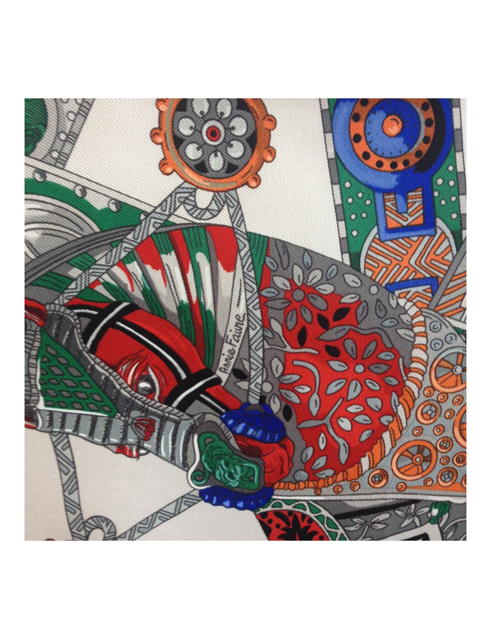 Carré "Le songe de la Licorne" HERMES 90x90