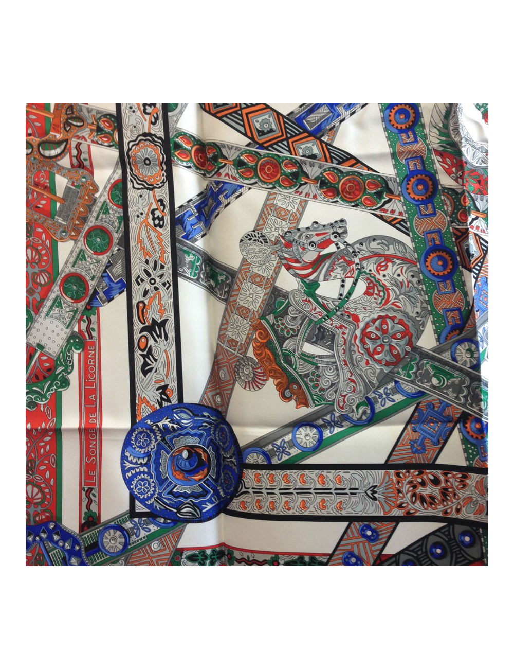 Carré "Le songe de la Licorne" HERMES 90x90