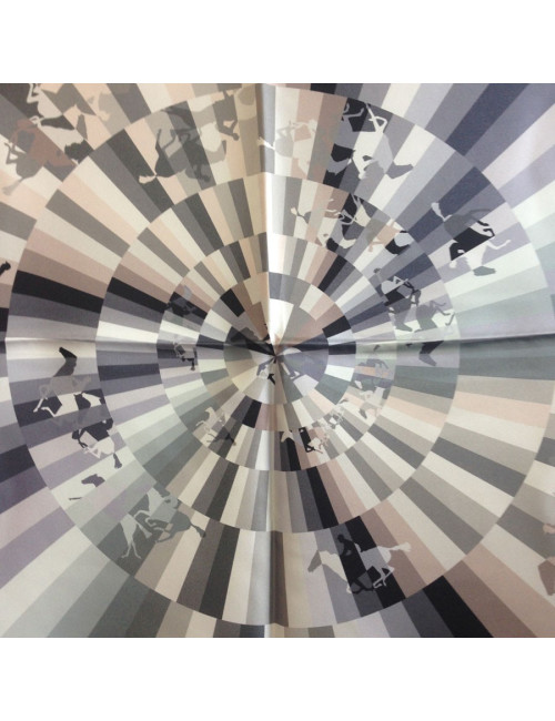 Carré de soie HERMES "Galop chromatique" 