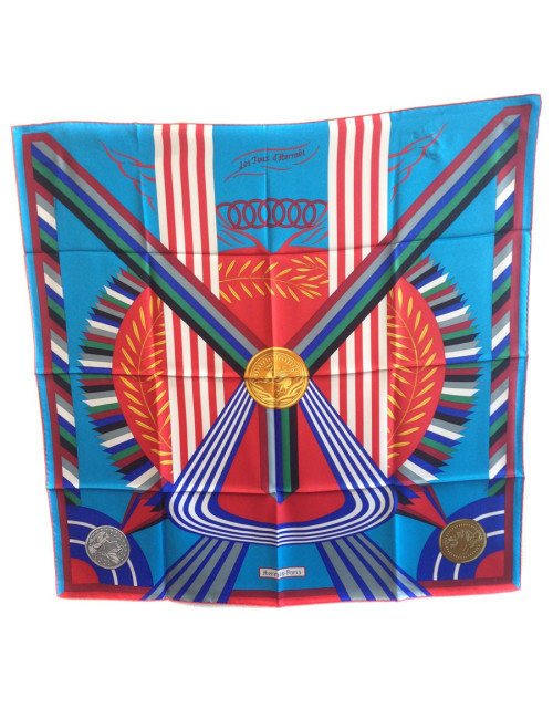 Carré "Les jeux d'Hermès" HERMES  90 X 90