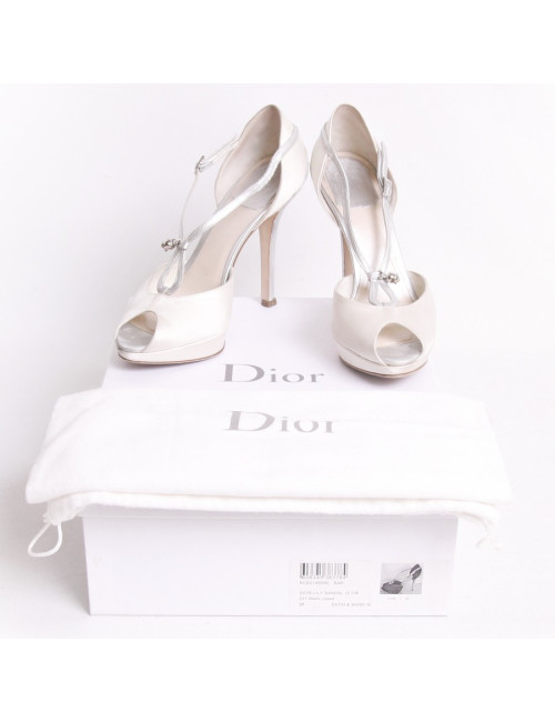 Sandales hautes DIOR T 37 avec plateforme