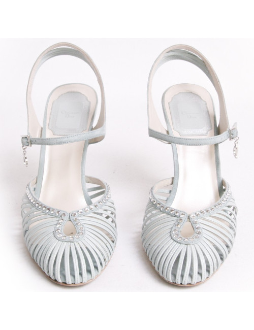 Escarpins DIOR T 37 en veau velours 