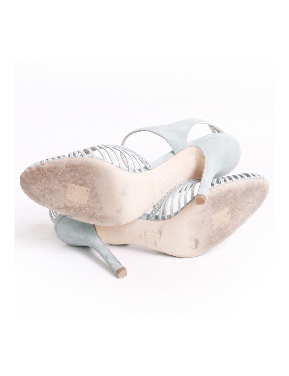 Escarpins DIOR T 37 en veau velours 